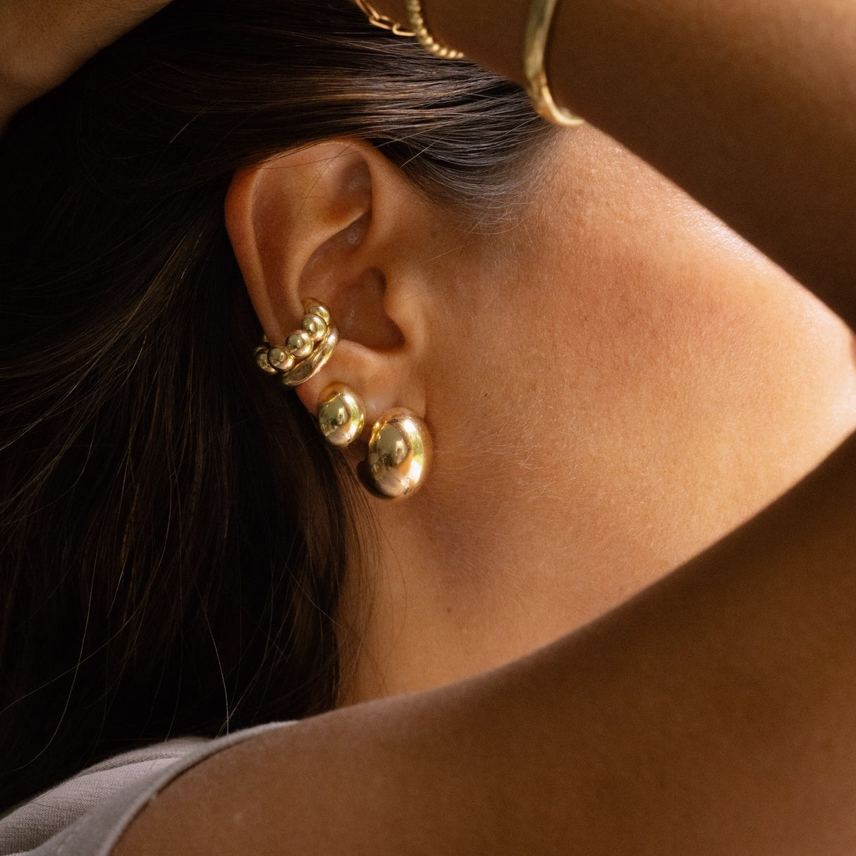 Cuff Iris Gold