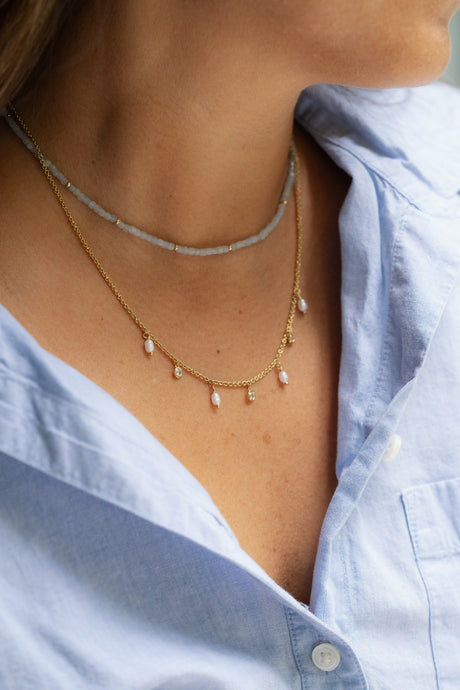 Collar Orli Pearl Gold