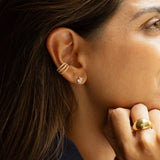 Arete Cz Viviane Gold