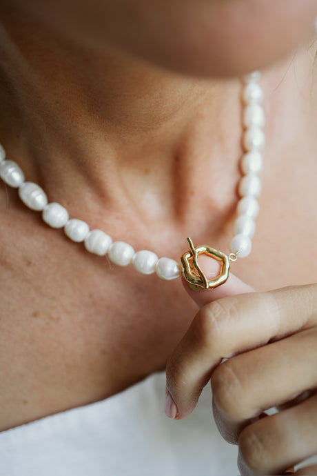 Gargantilla Alba Gold