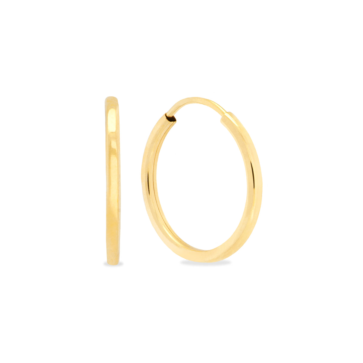 Argolla Endless Cuad 17mm 14K
