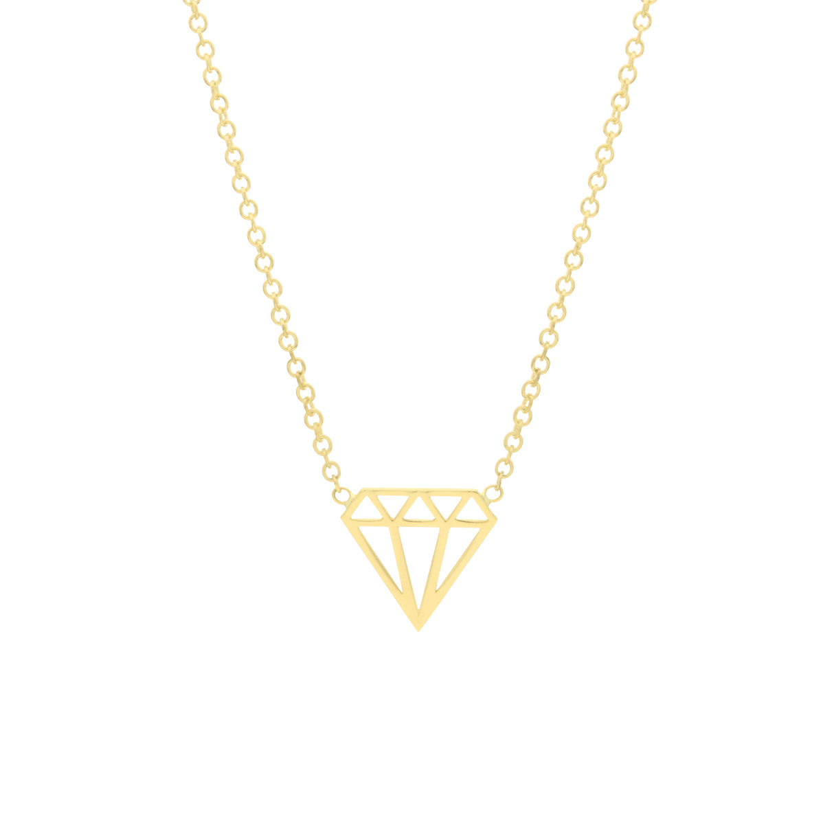 Collar Diamante 18k