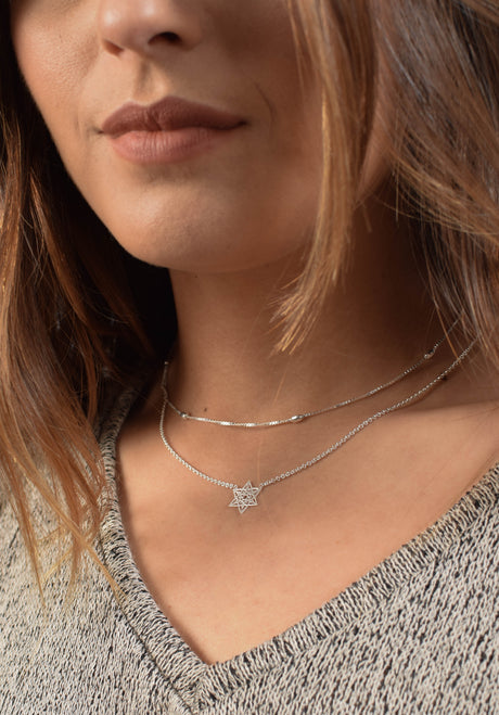 Collar Mandala4 Silver