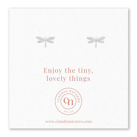 Arete Libélula Silver