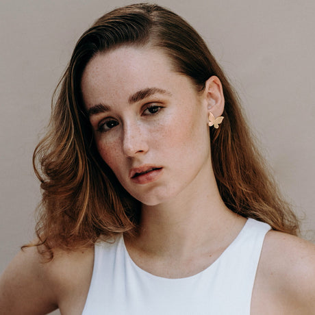 Arete Gde Mariposa Gold