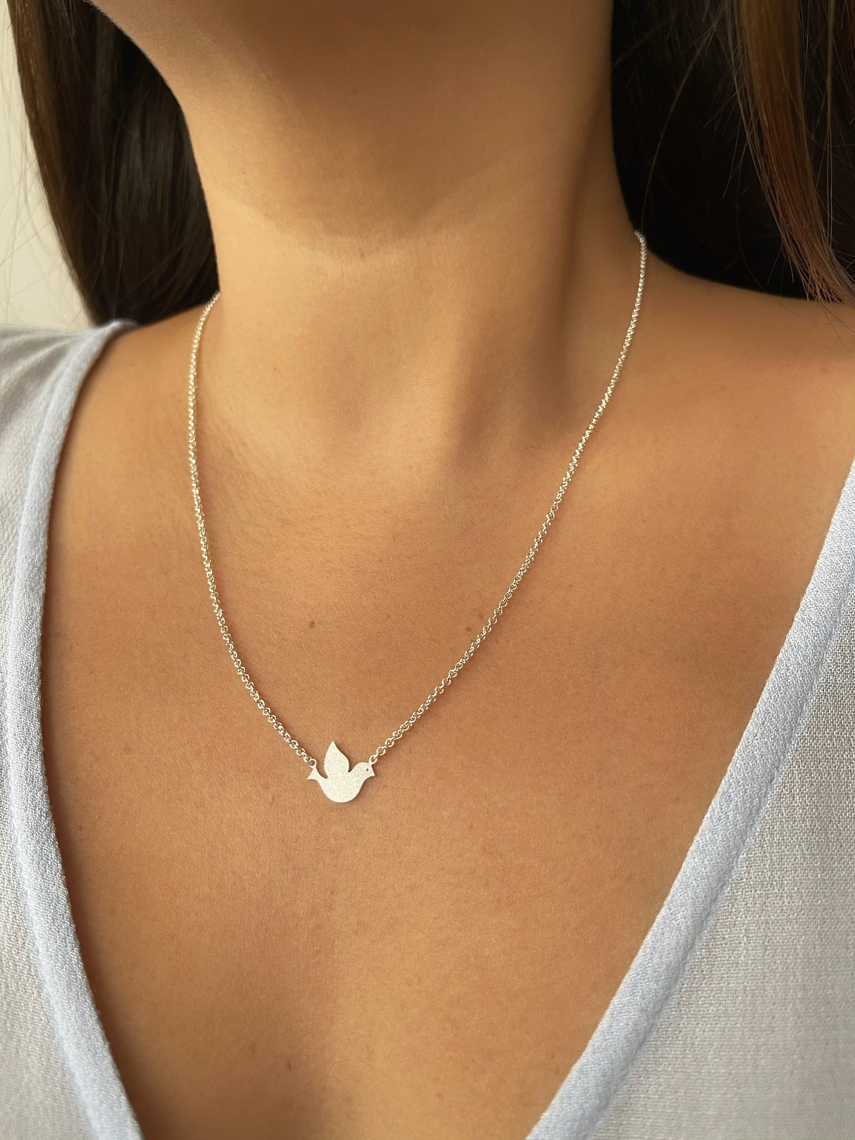 Collar Paloma Silver