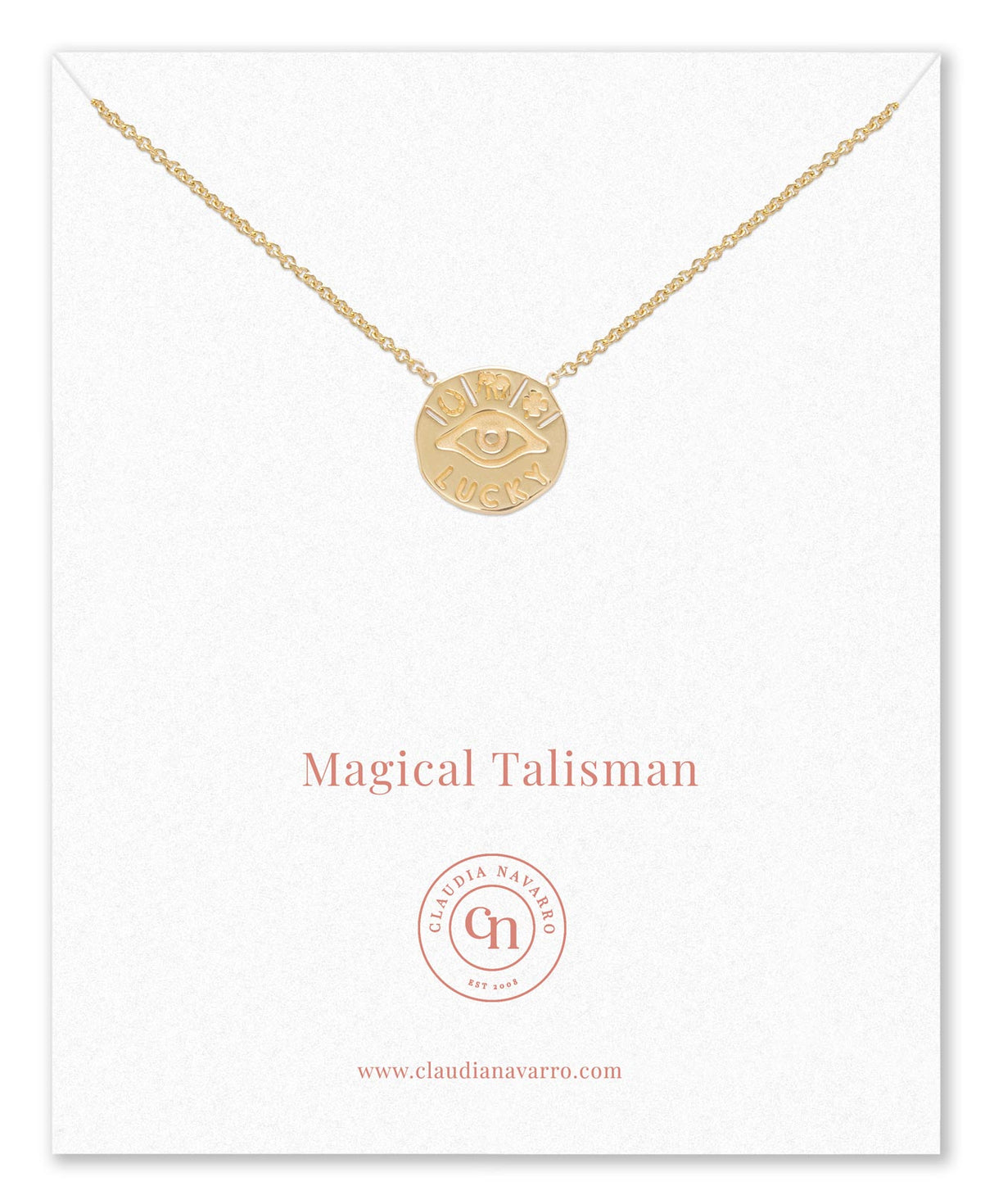 Collar Lucky Talisman Gold