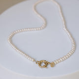 Gargantilla Toggle Pearl Gold