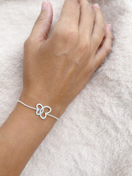 Pulsera Mariposa Silver
