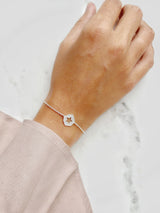 Pulsera Placa Estrella Silver