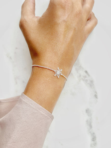 Pulsera Snowflake Silver