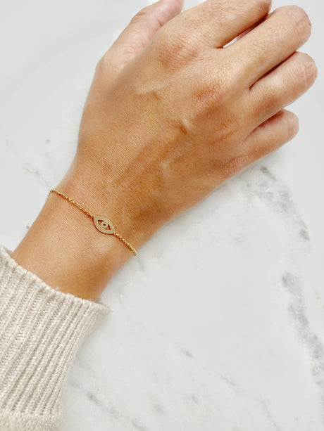Pulsera Ojo Gold