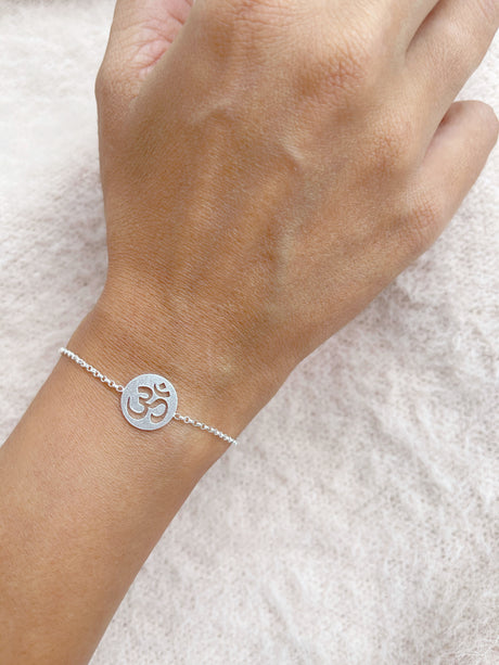 Pulsera Om Silver
