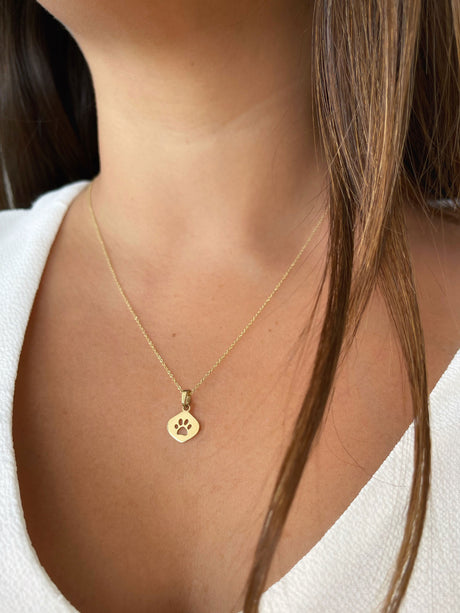 Dije Huella 18k