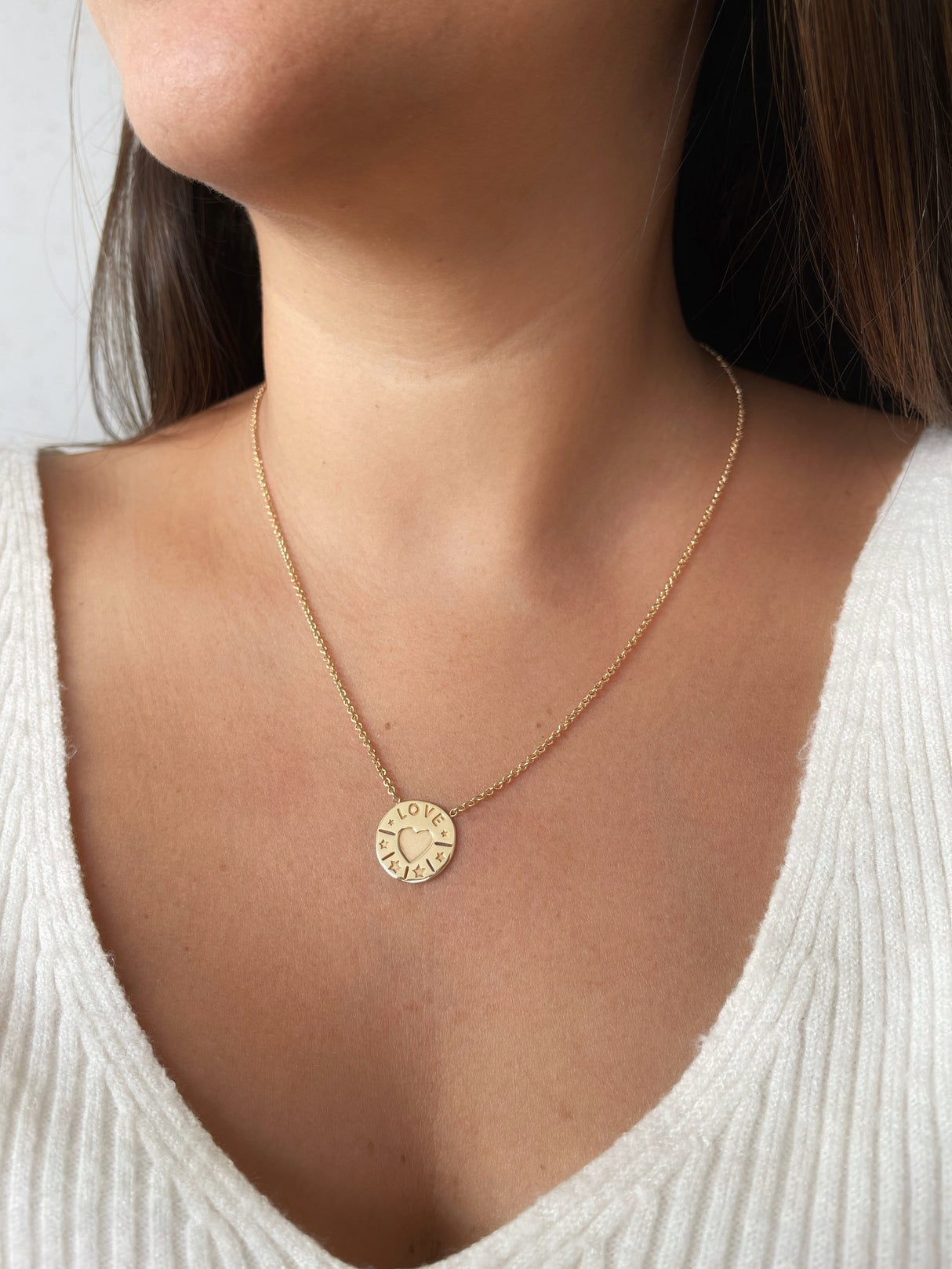 Collar Love Talisman Gold