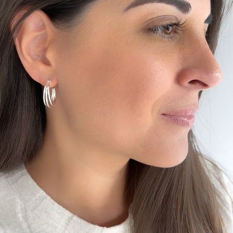 Argolla Triple Small Silver