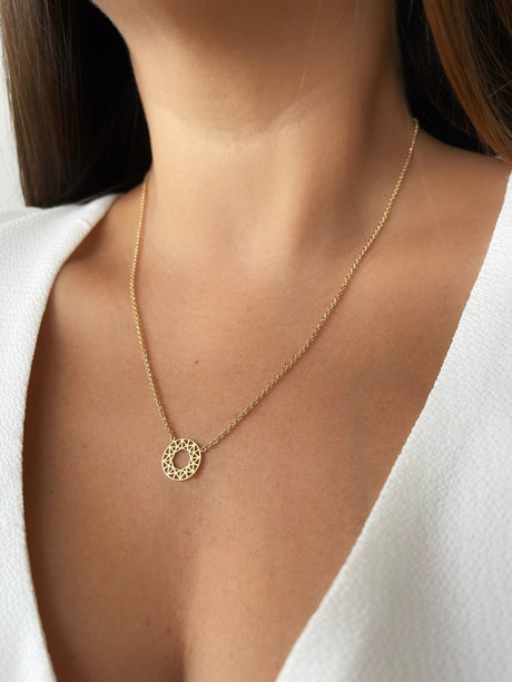Collar Mandala 2 Gold