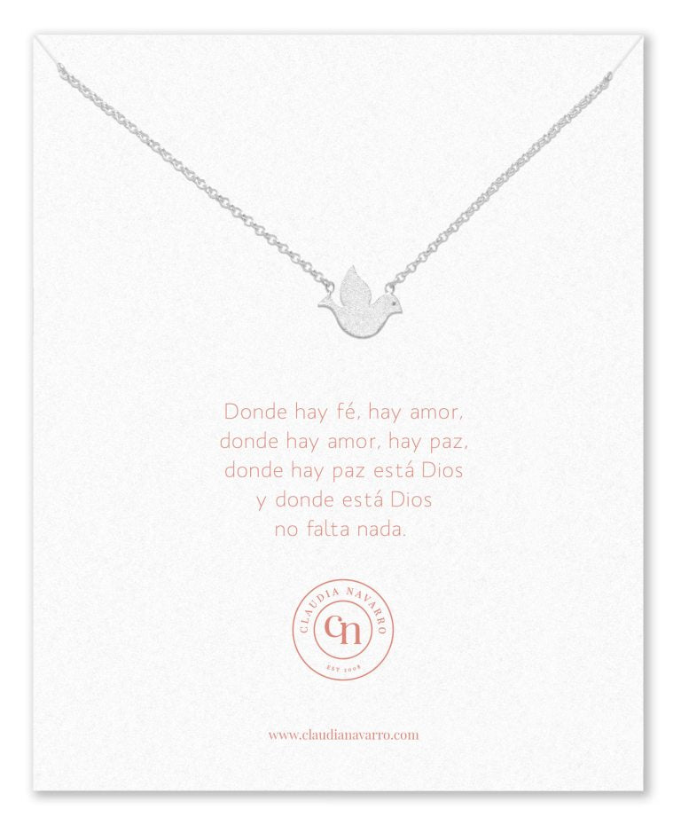 Collar Paloma Silver