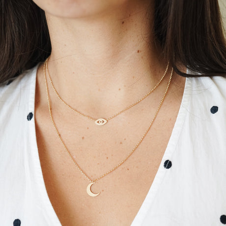 Collar Ojo Gold