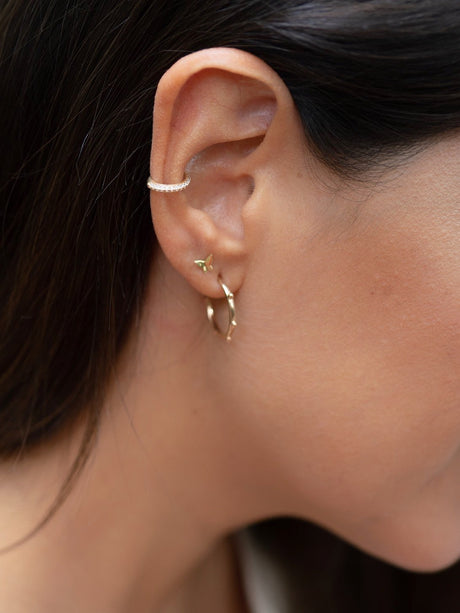 Stud Butterfly 18k
