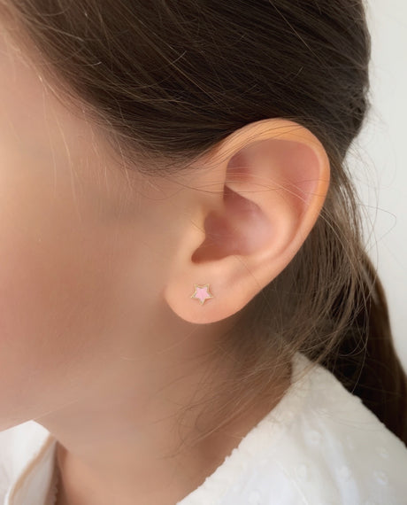 Kids Estrella Esmalte 18k